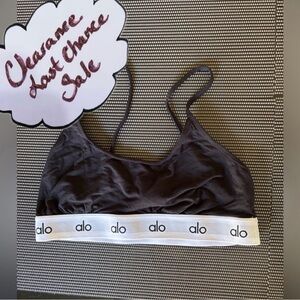 ALO Yoga Black Sports Bra